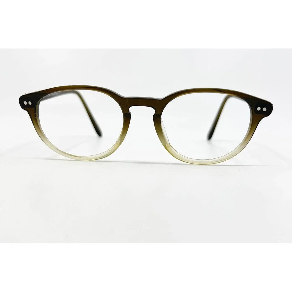 Modo Eyeglasses Mens Olive Green Handmade MC 035 OLVGT 48-20-150
